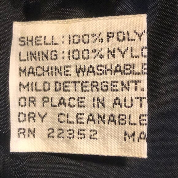 Vintage S.B. II by Bitterman Black Coat – Made in Korea – Size 9/10 – 1980 - Picture 11 of 14